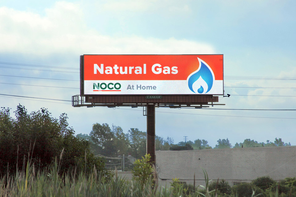Billboard, Natural Gas